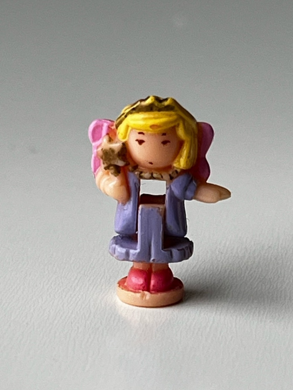 RARE Vintage 1996 Polly Pocket Polly's Toy Land fairy doll only Storybook Book